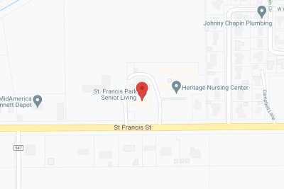 St Francis Park - Assisted Living By Americare in google map