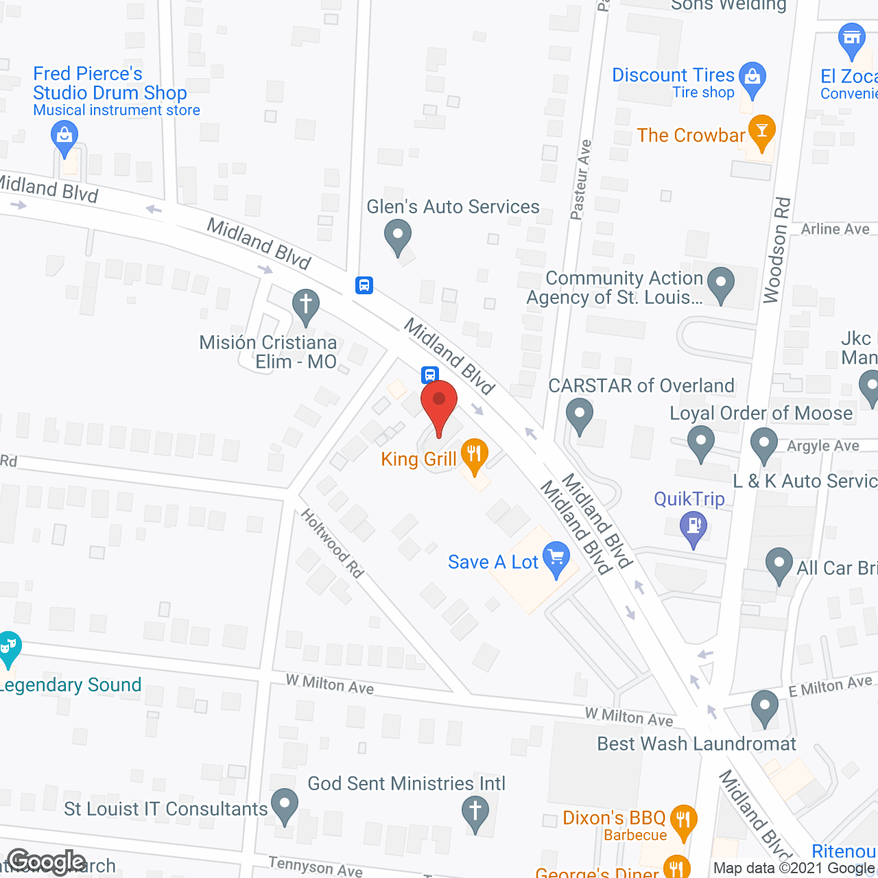 Boarding Inn in google map