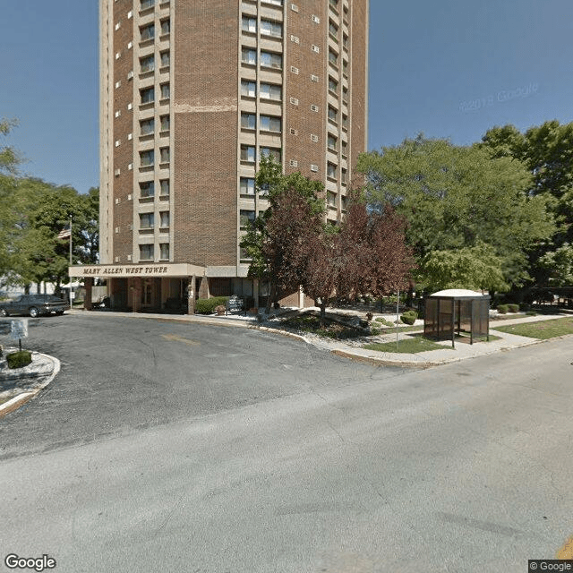 street view of Mary Allen West Tower