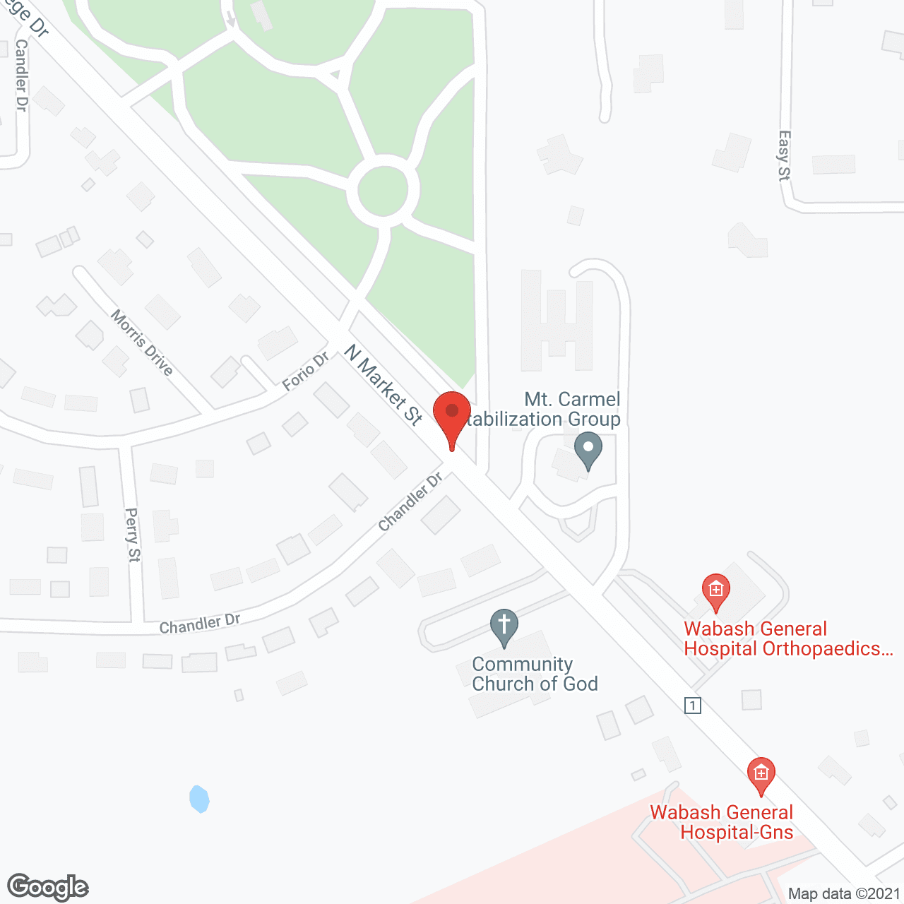 Shurtleff Manor in google map