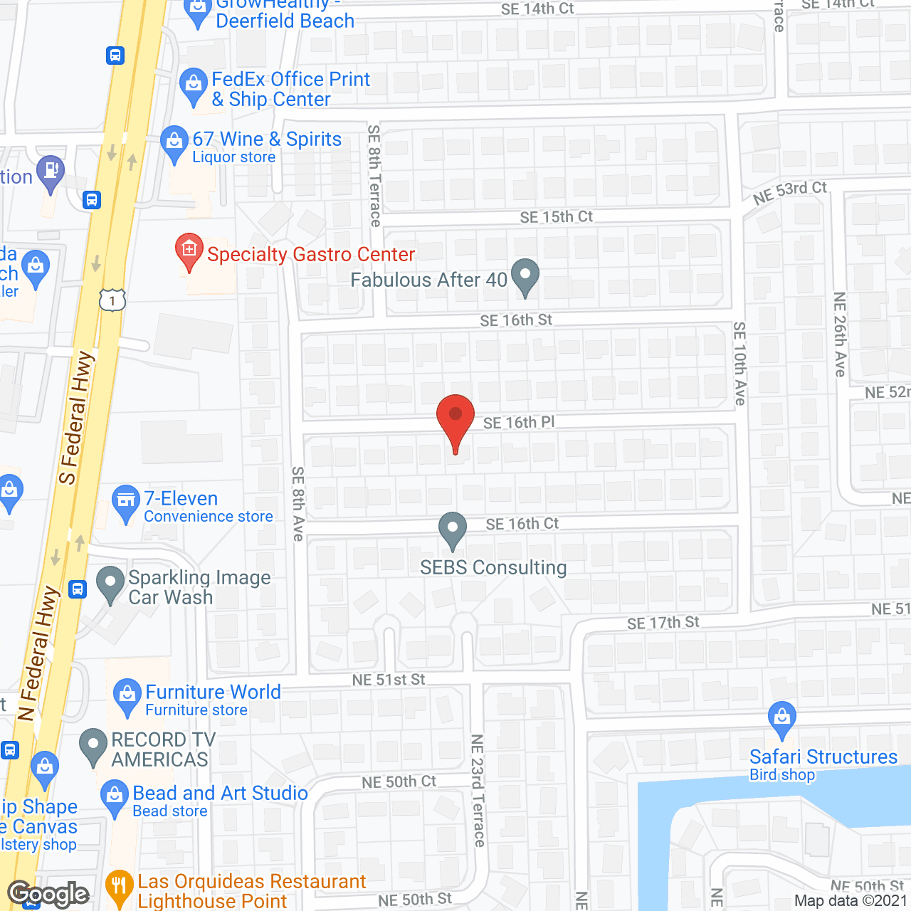 Above All Home Care Svc Inc in google map