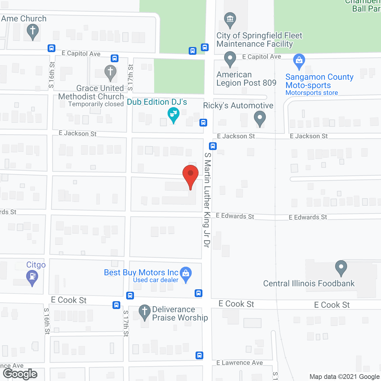 Springfield Terrace in google map
