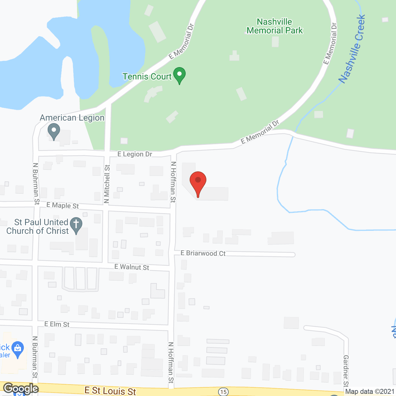 Village Apartments-Nashville in google map