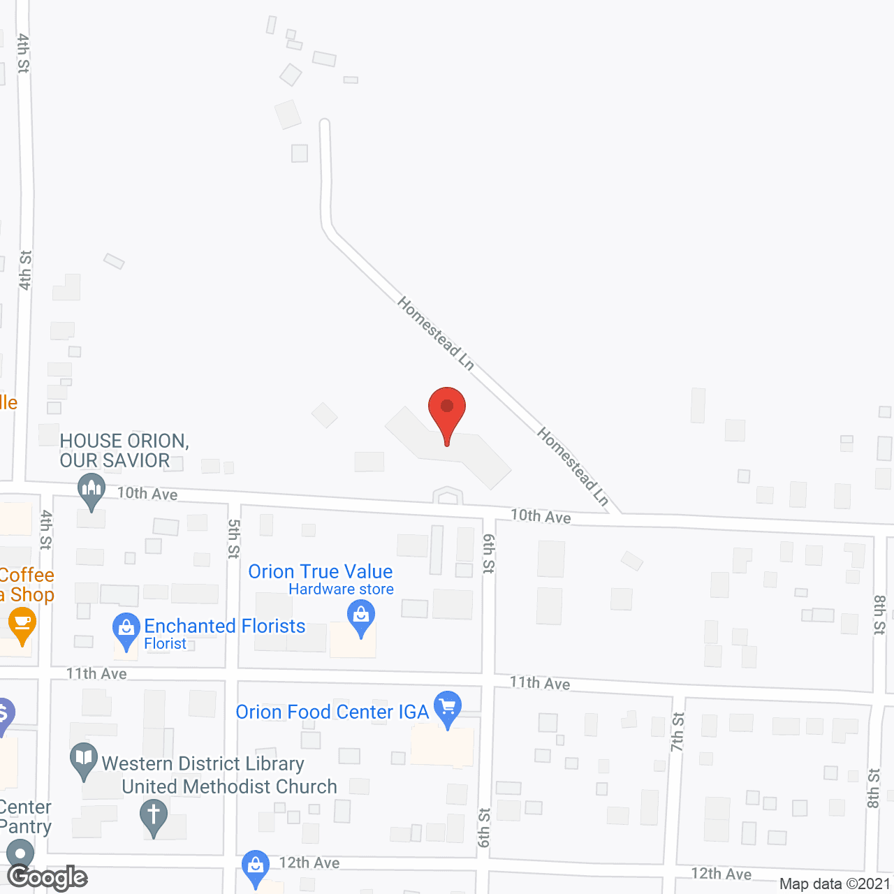 Fieldcrest Village in google map
