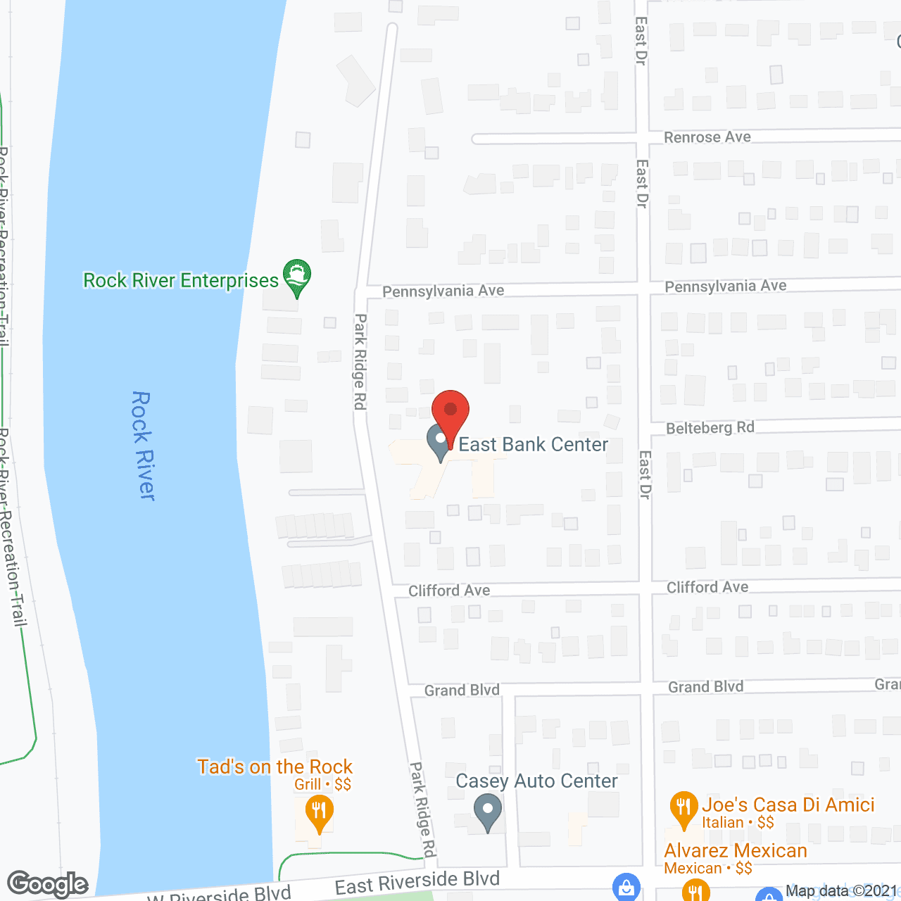 Park Ridge Terrace in google map
