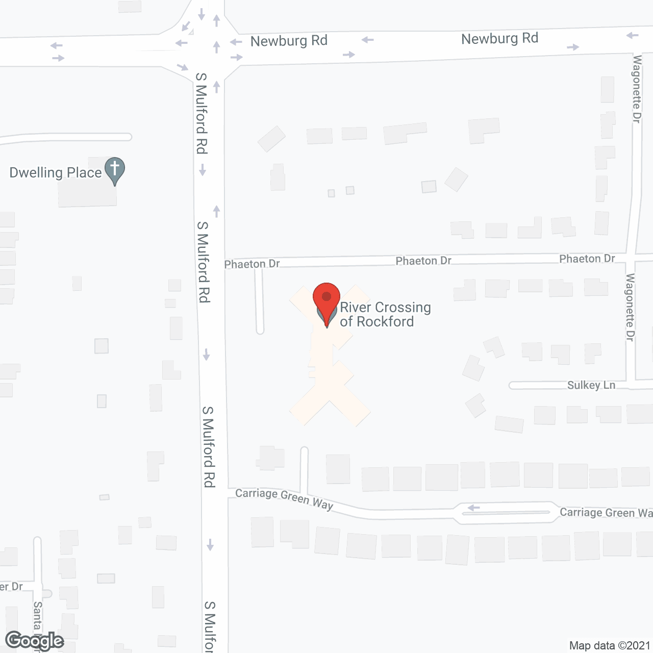 Rosewood Care Ctr in google map
