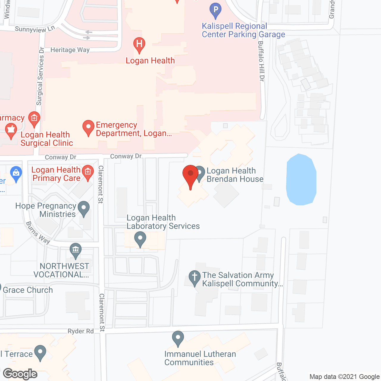 Brendan House Skilled Nursing in google map