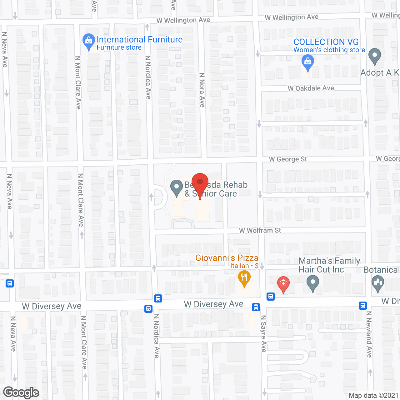The Pearl of Montclare in google map