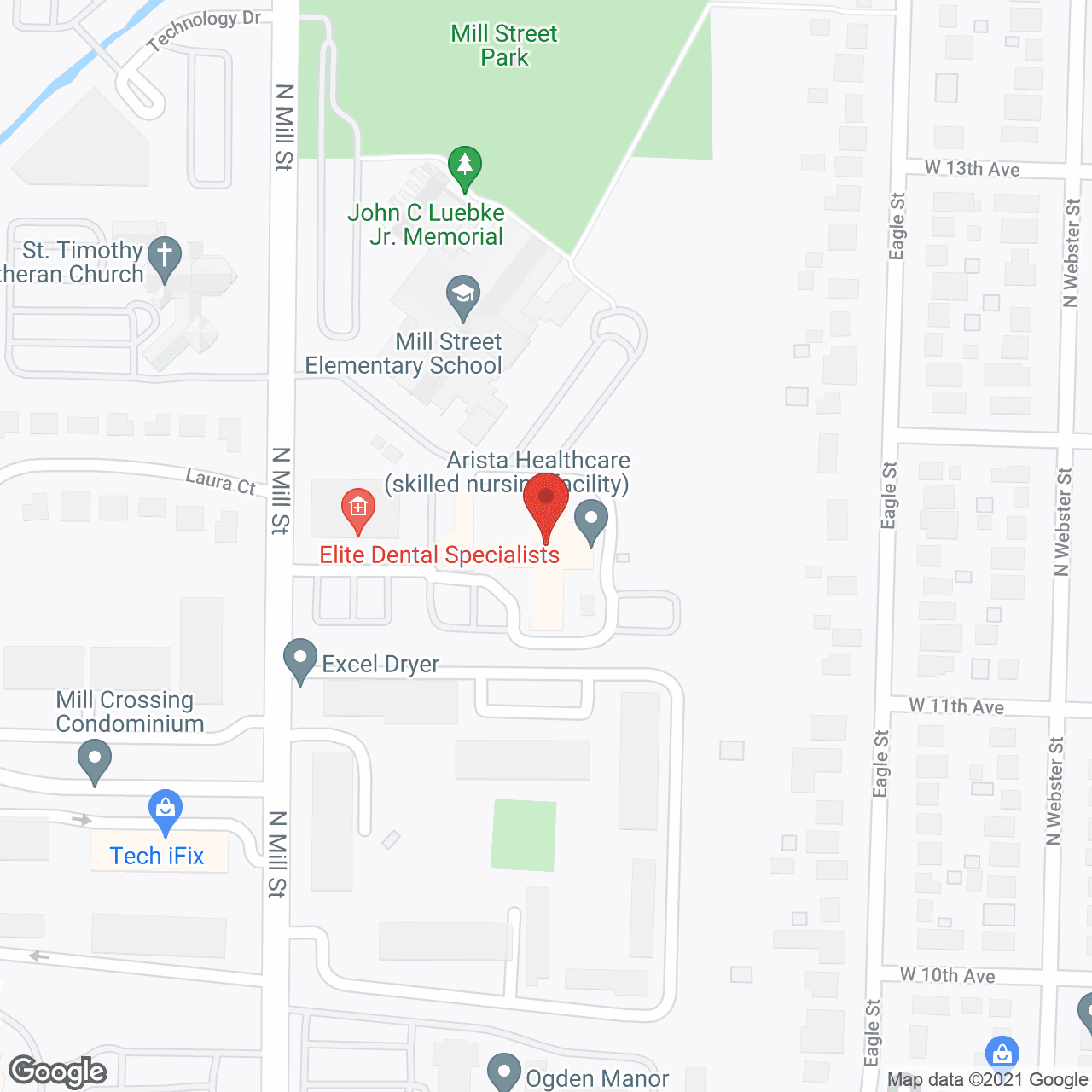Community Nursing and Rehabilitation Center in google map