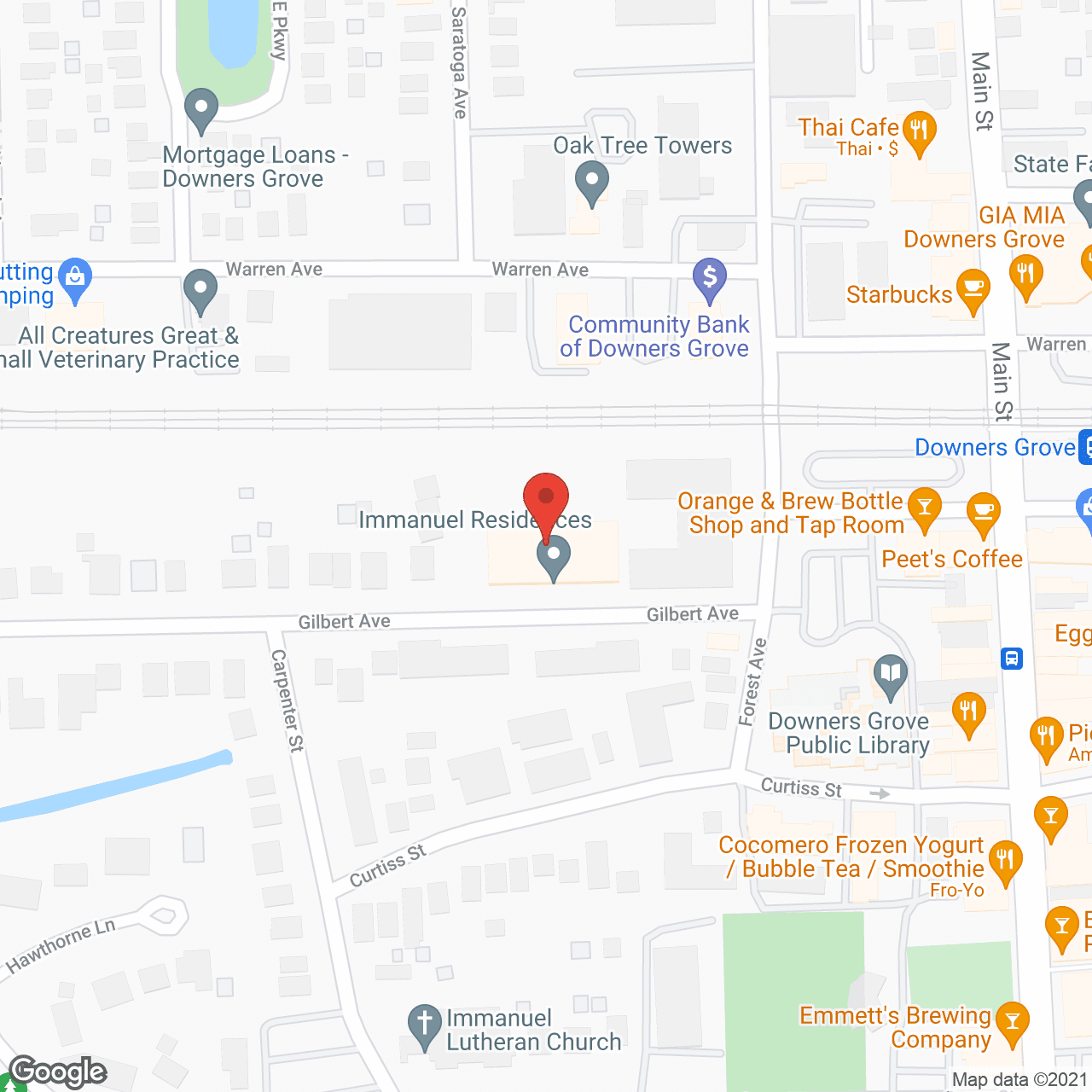 Immanuel Residences in google map