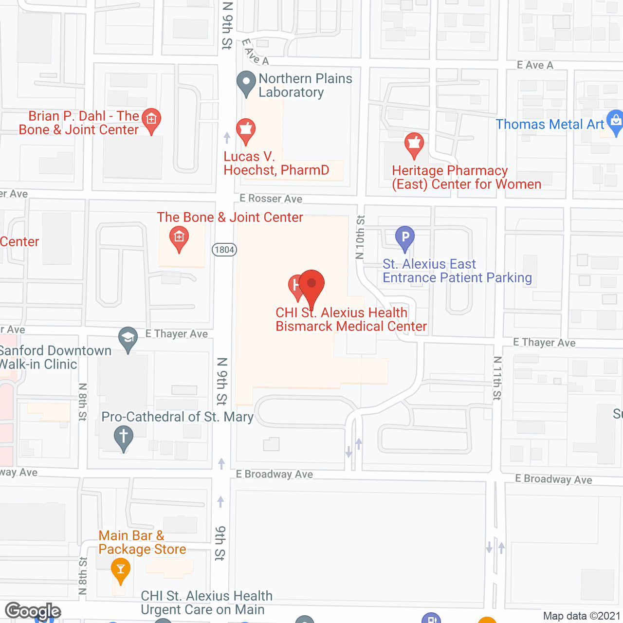 St Alexius Transitional Care in google map