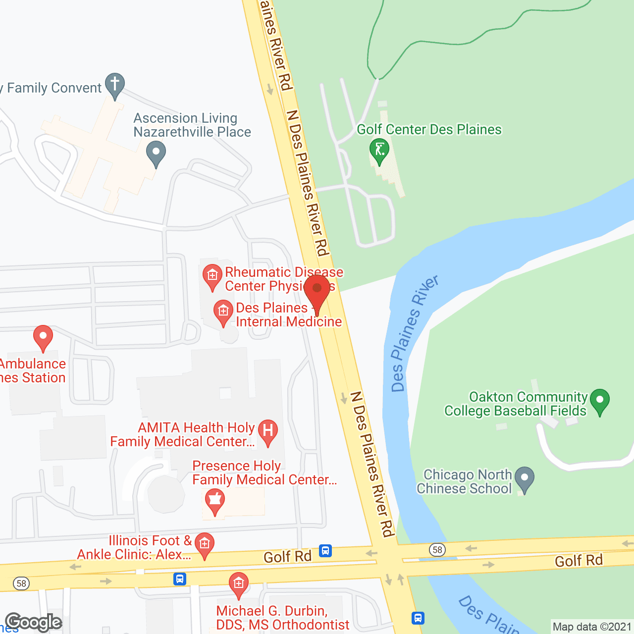 Nazarethville Nursing Home in google map