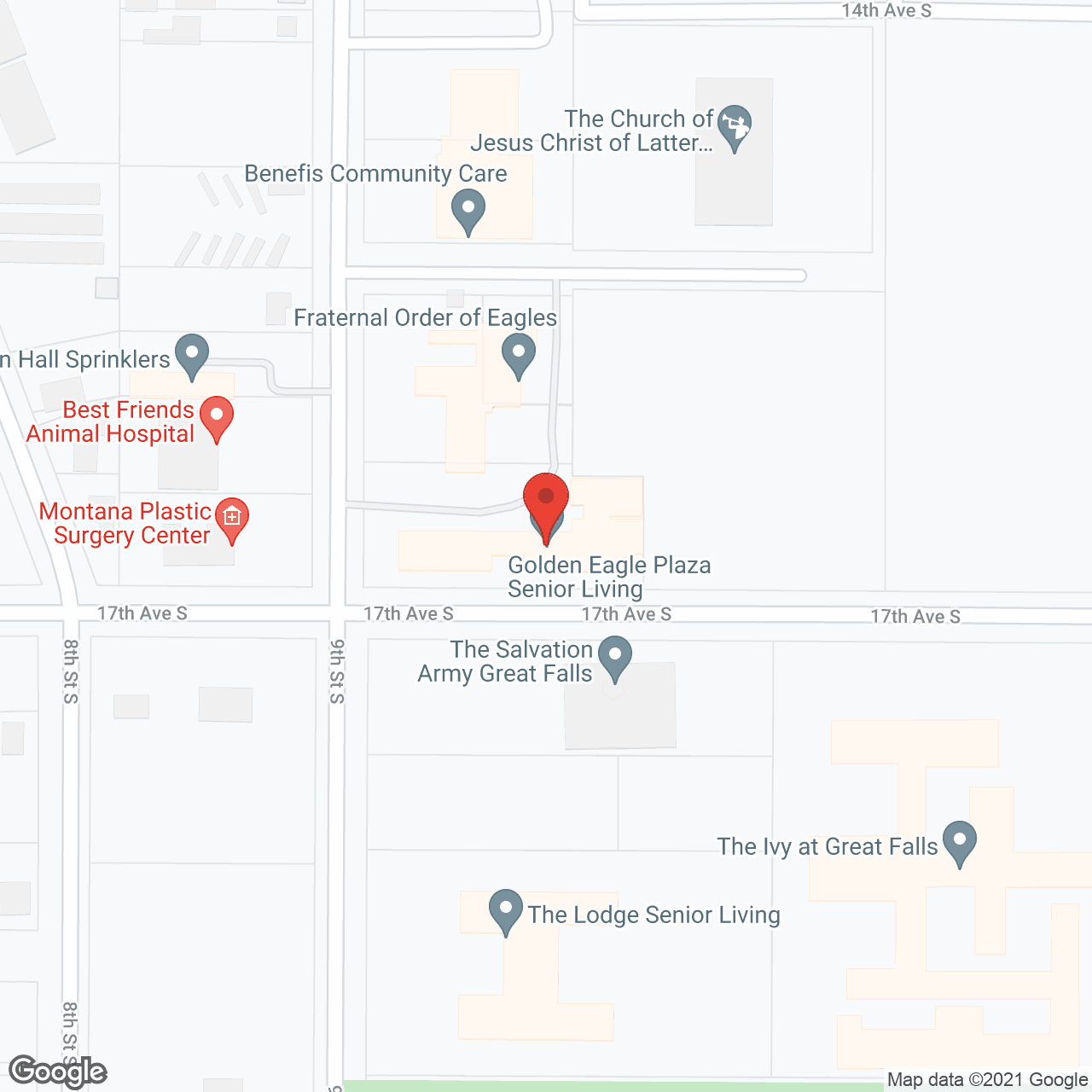 Golden Eagle Plaza in google map