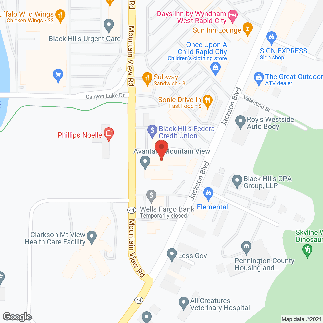 Golden LivingCenter - Prairie Hills in google map