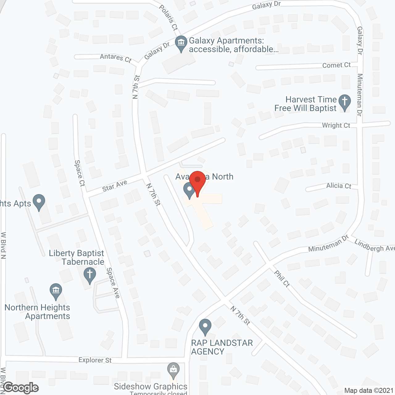 Golden LivingCenter - Black Hills in google map