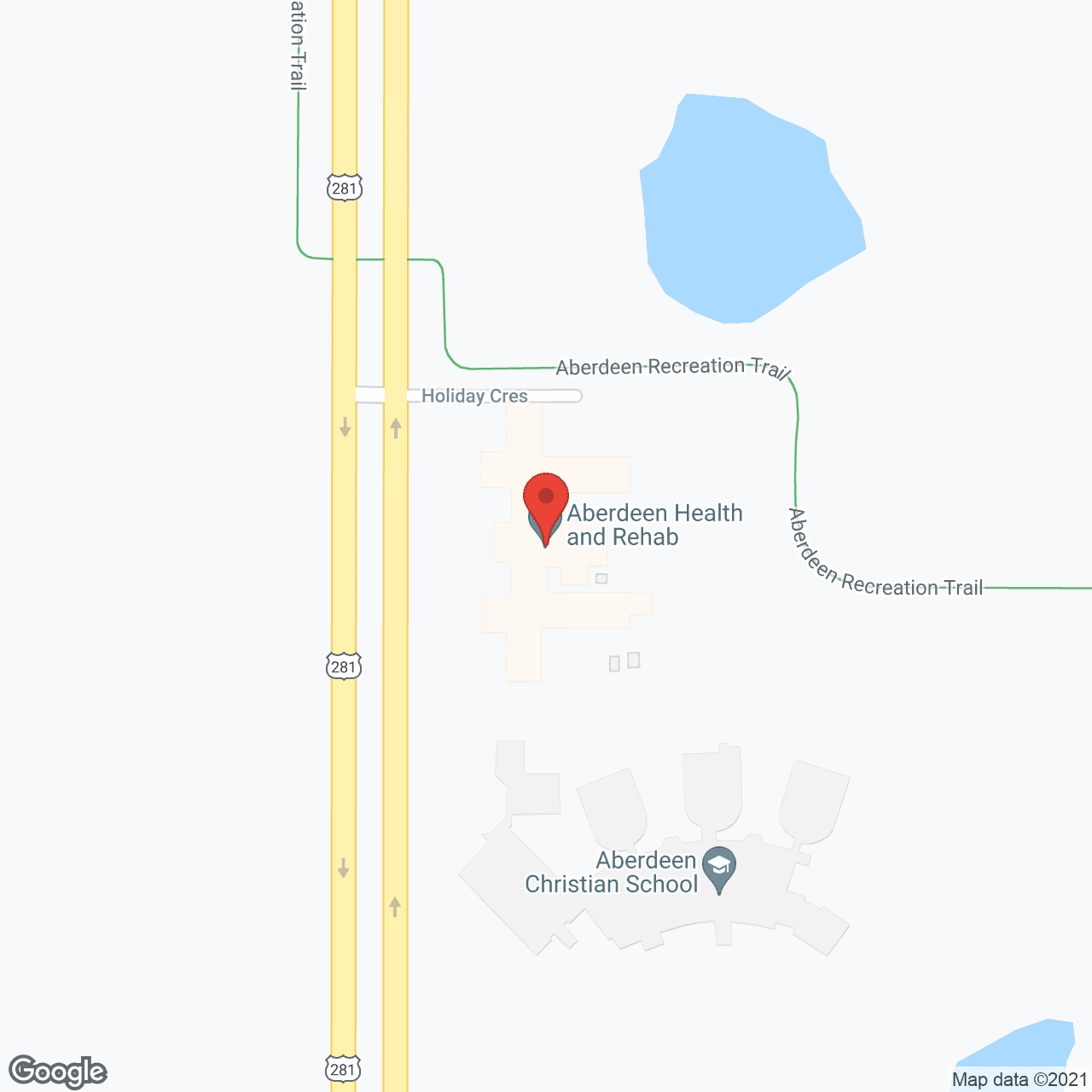 Aberdeen Health and Rehab Center in google map