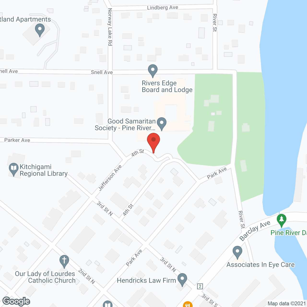 Riverside Assisted Living Apartments in google map