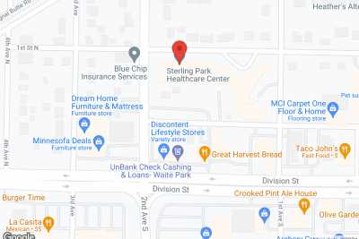 Sterling Park Healthcare Ctr in google map