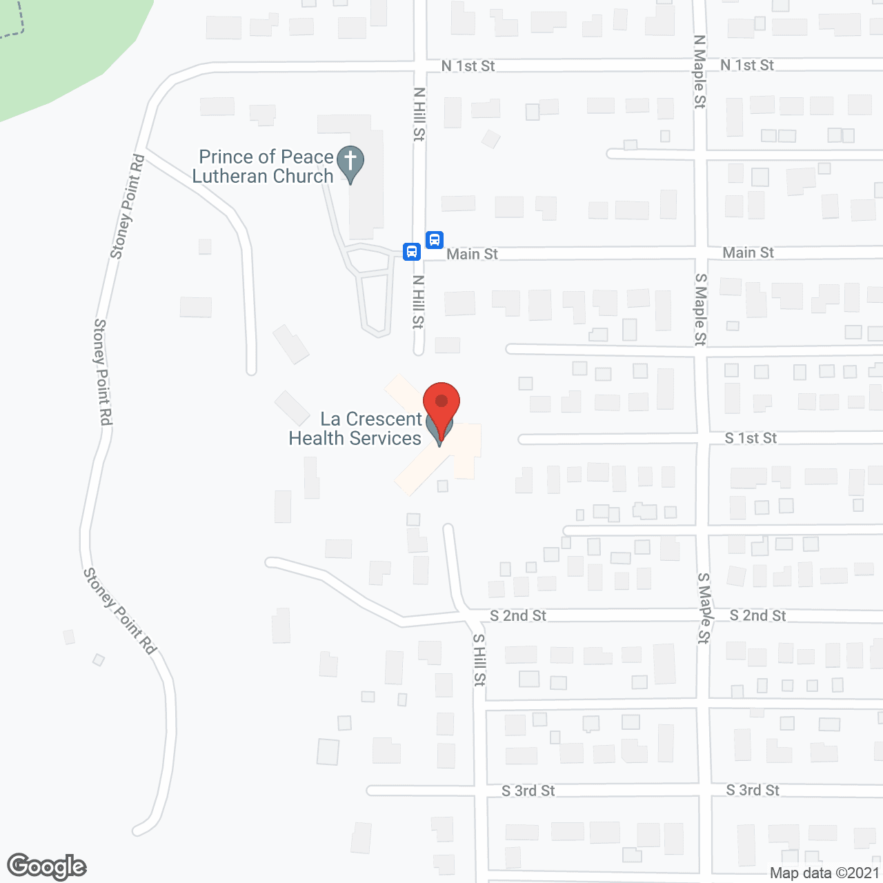 Golden LivingCenter - La Crescent in google map