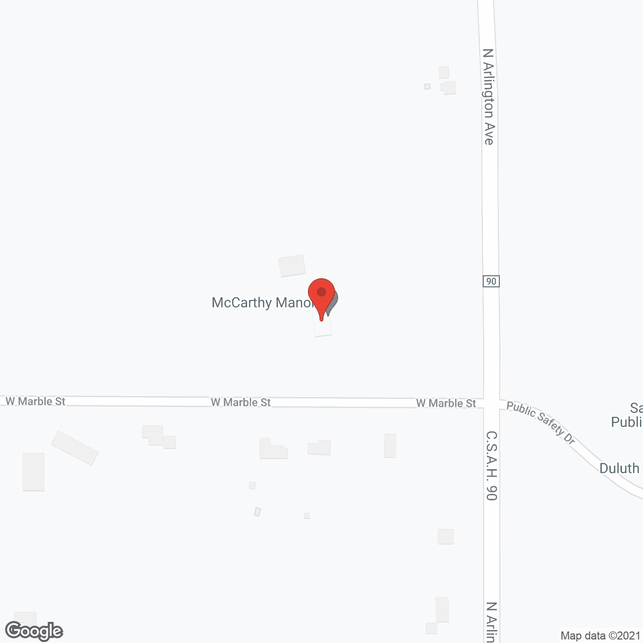Mc Carthy Manor in google map