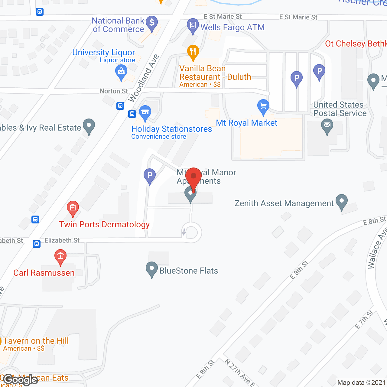 Royal Assisted Living in google map