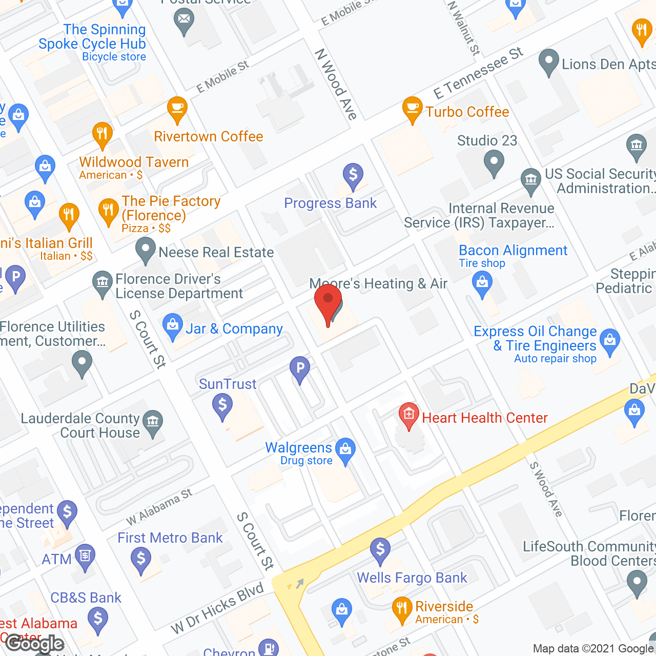 Elderliving Centre in google map