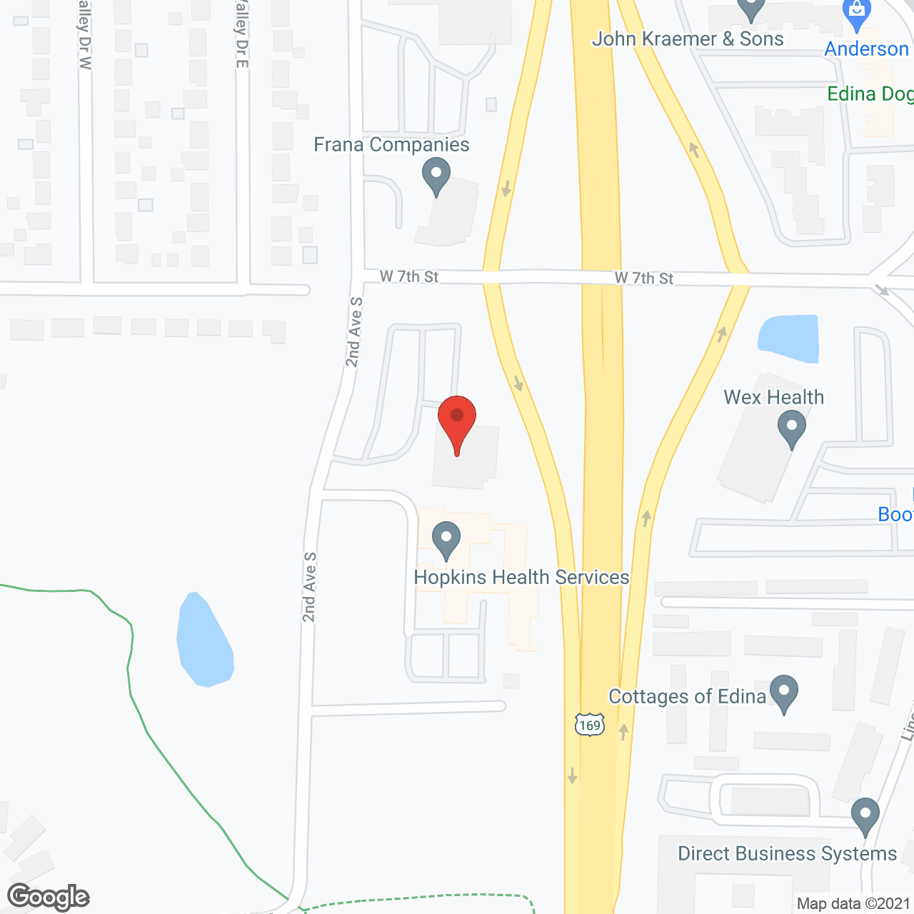 Golden LivingCenter - Hopkins in google map