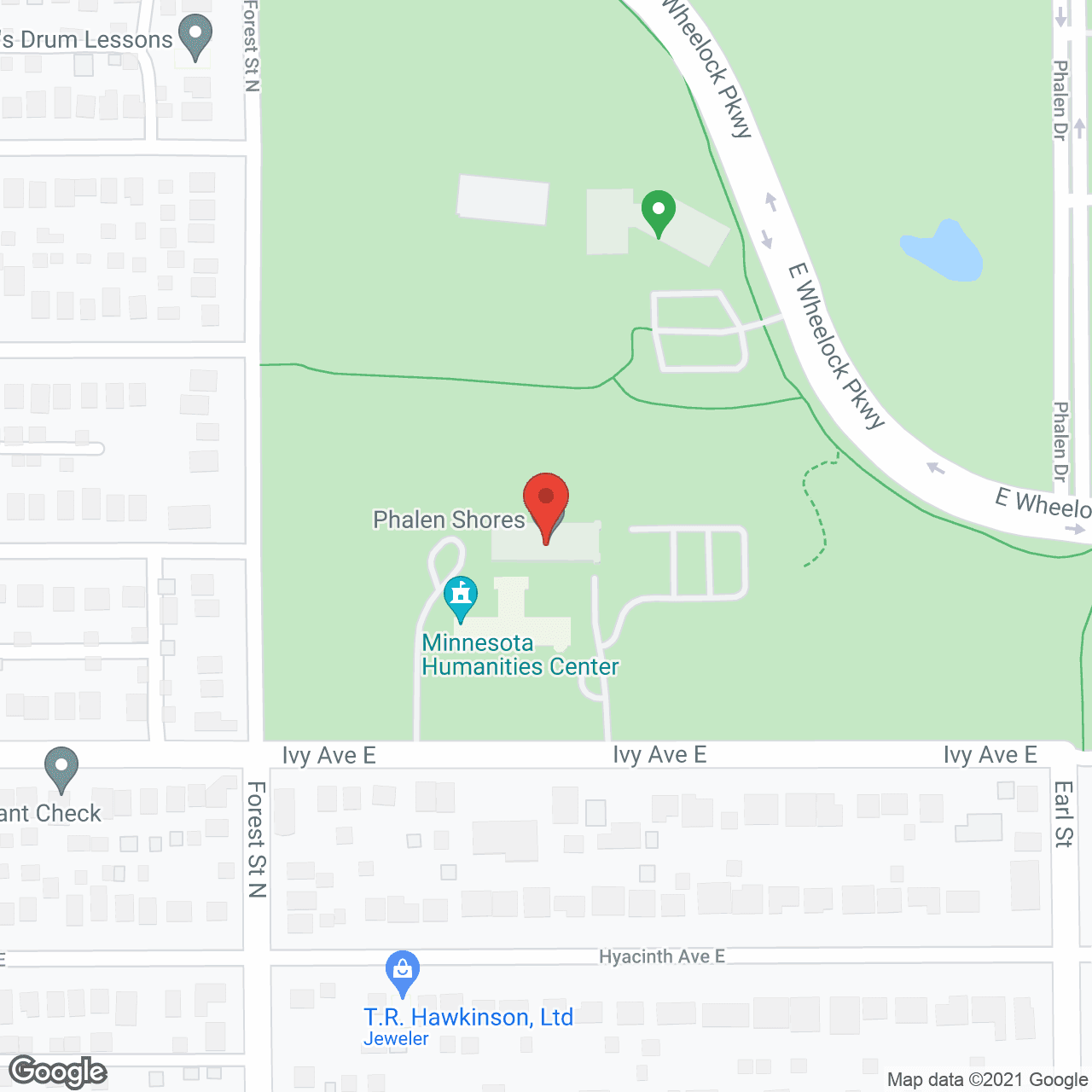 Phalen Shores Apartments in google map