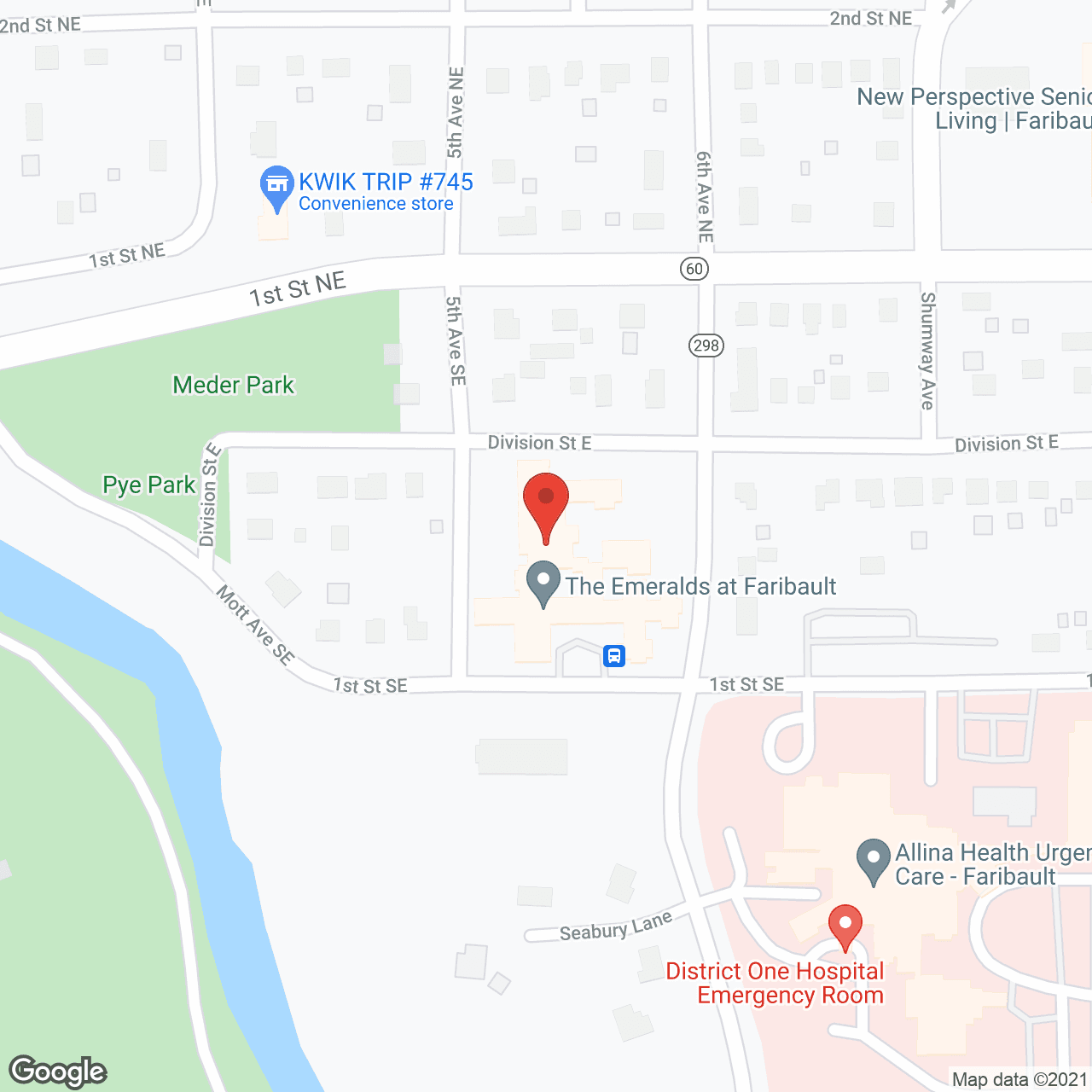 St Lucas Care Ctr in google map