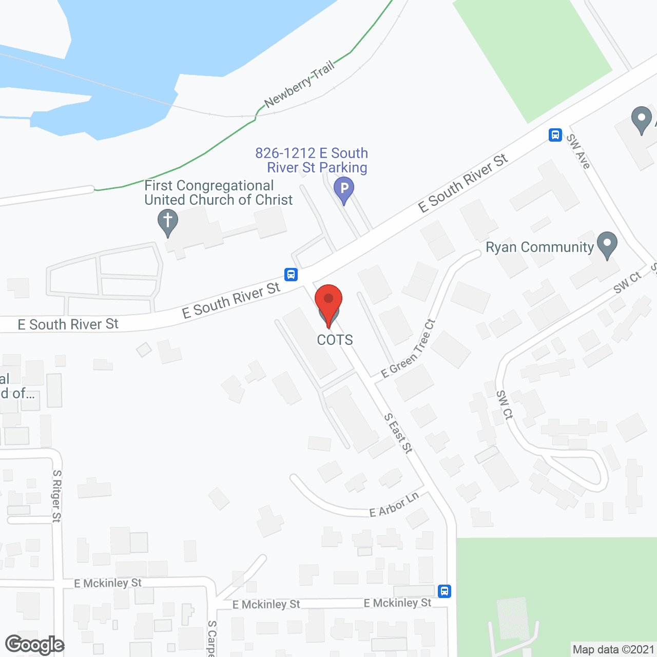 Pioneer Village in google map