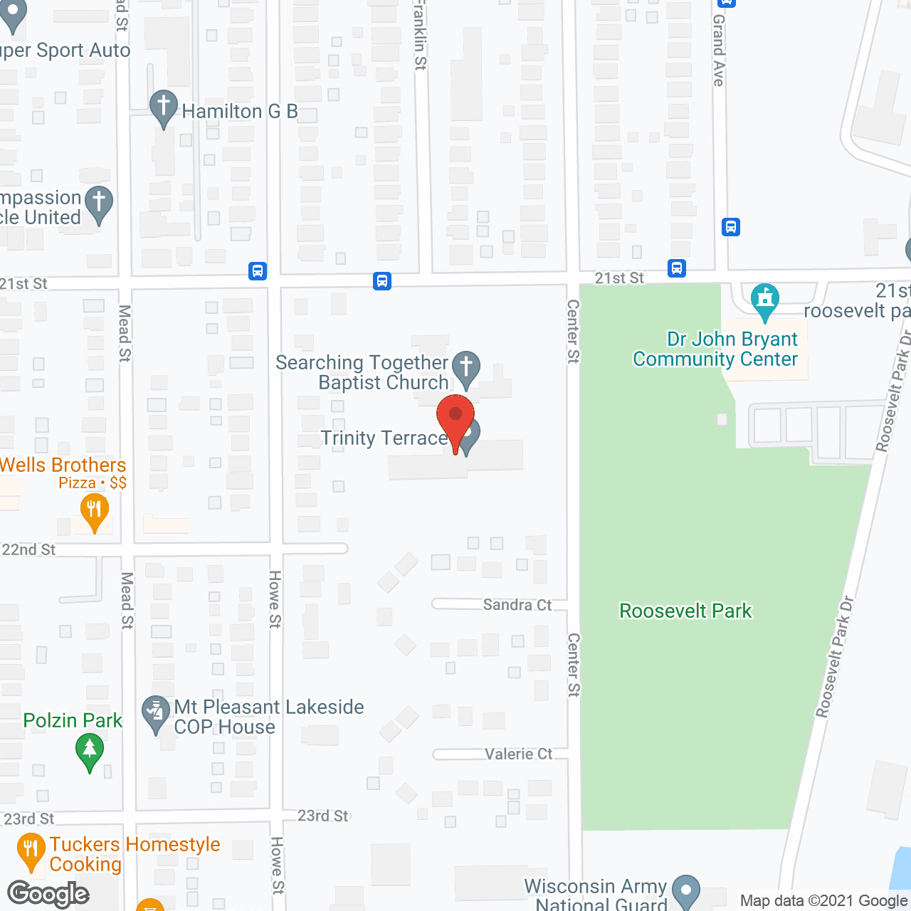 Trinity Terrace Apartments in google map