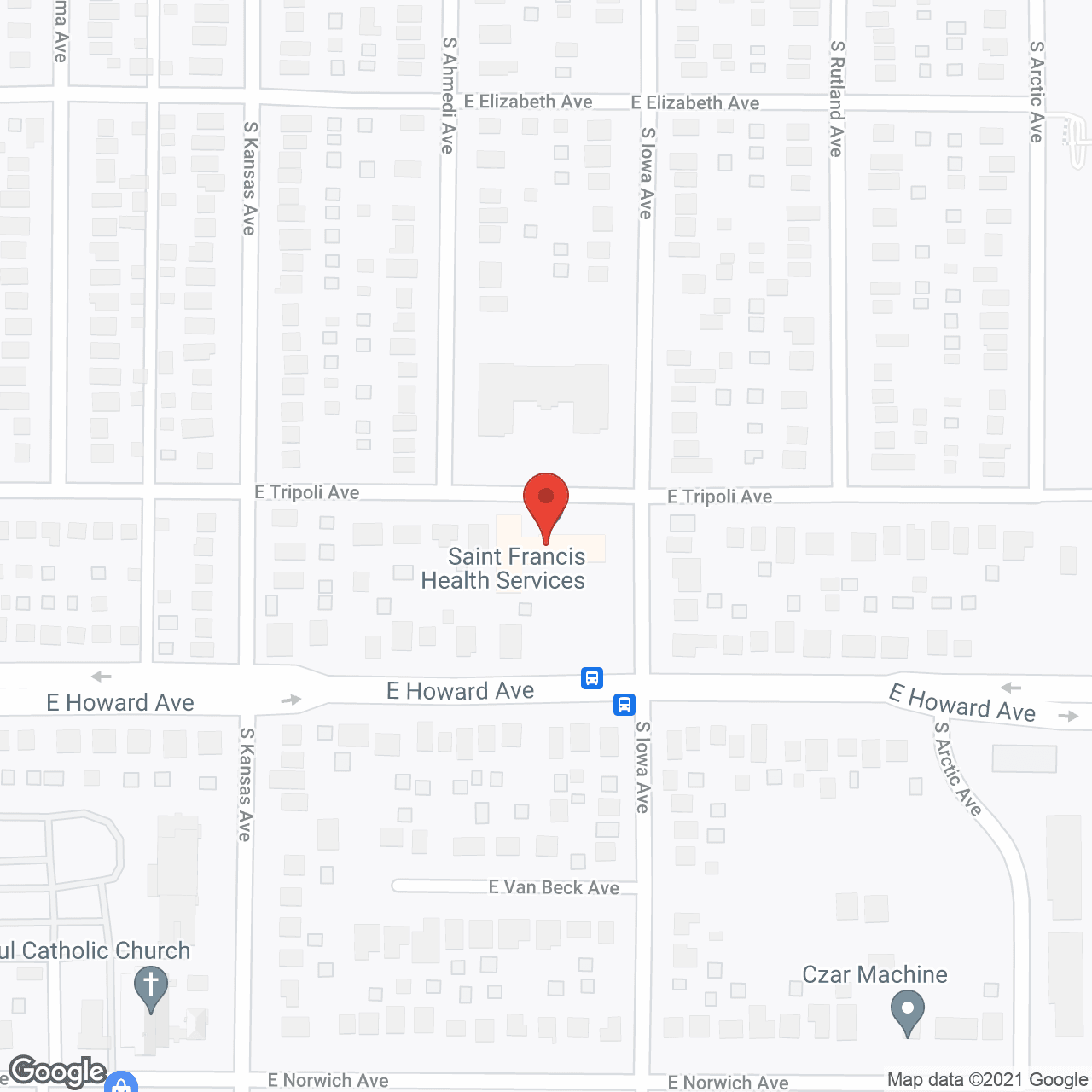 St. Francis House Services in google map
