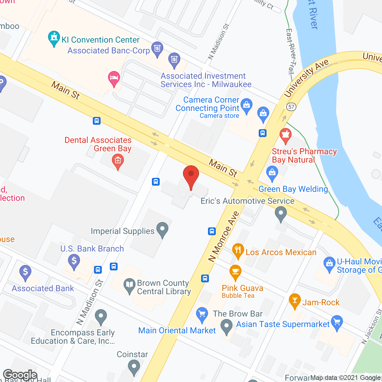 400 Monroe Plaza in google map