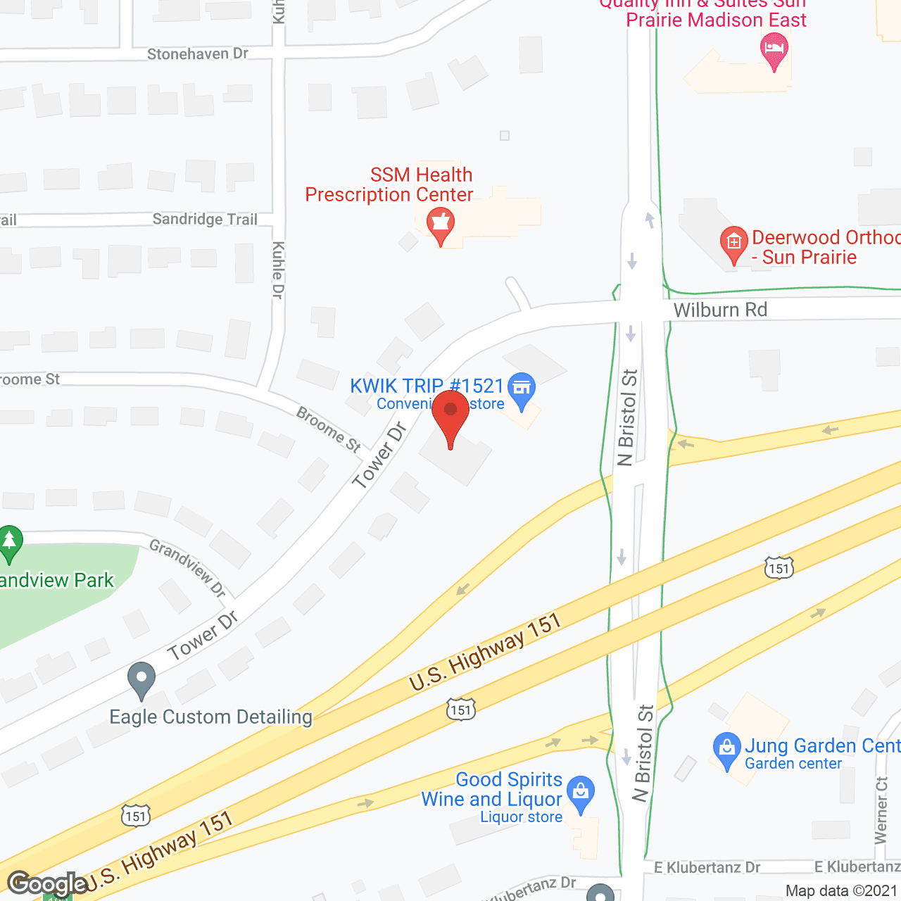 Faith Gardens Memory Care in google map