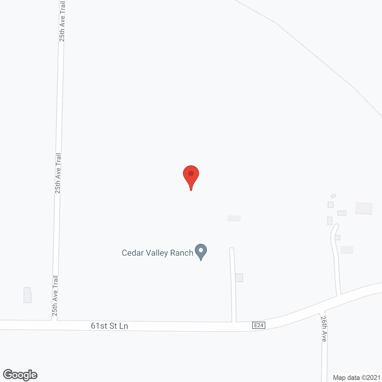 Benton County Cedar Vly Ranch (DD/MI) in google map