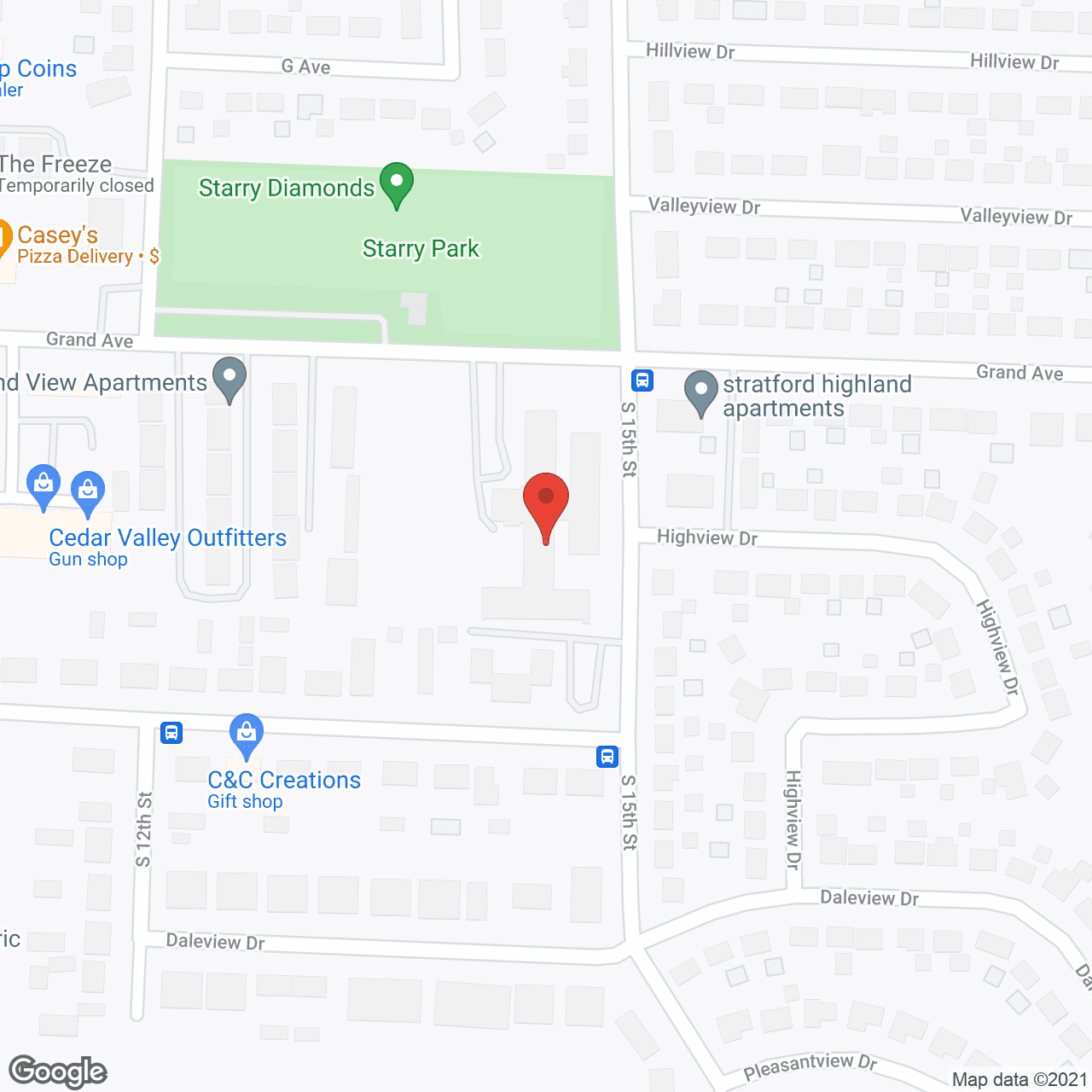 Crestview Acres Inc in google map