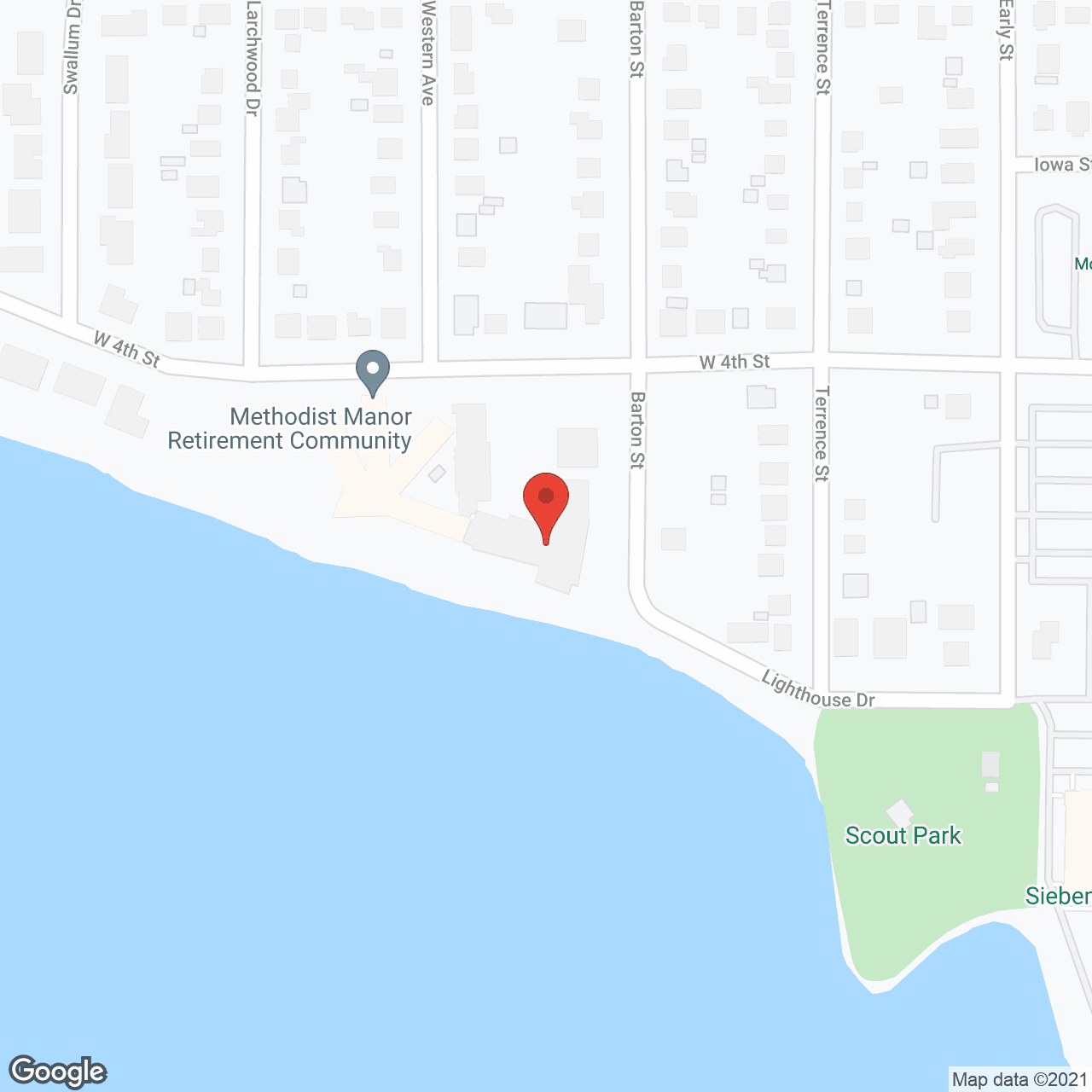 Lake Pointe Villa in google map