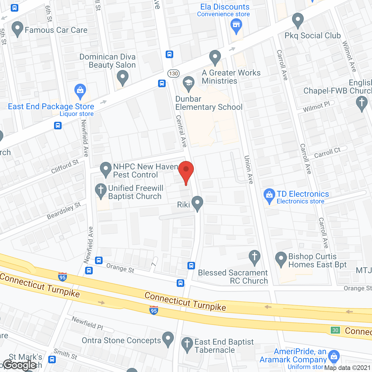 Companion Care in google map