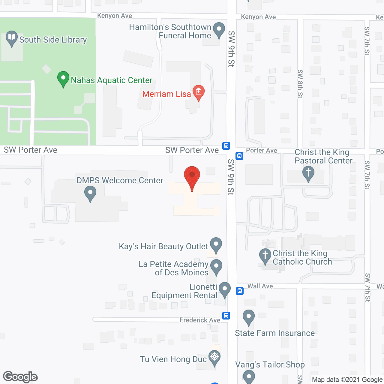 Genesis Senior Living Center in google map