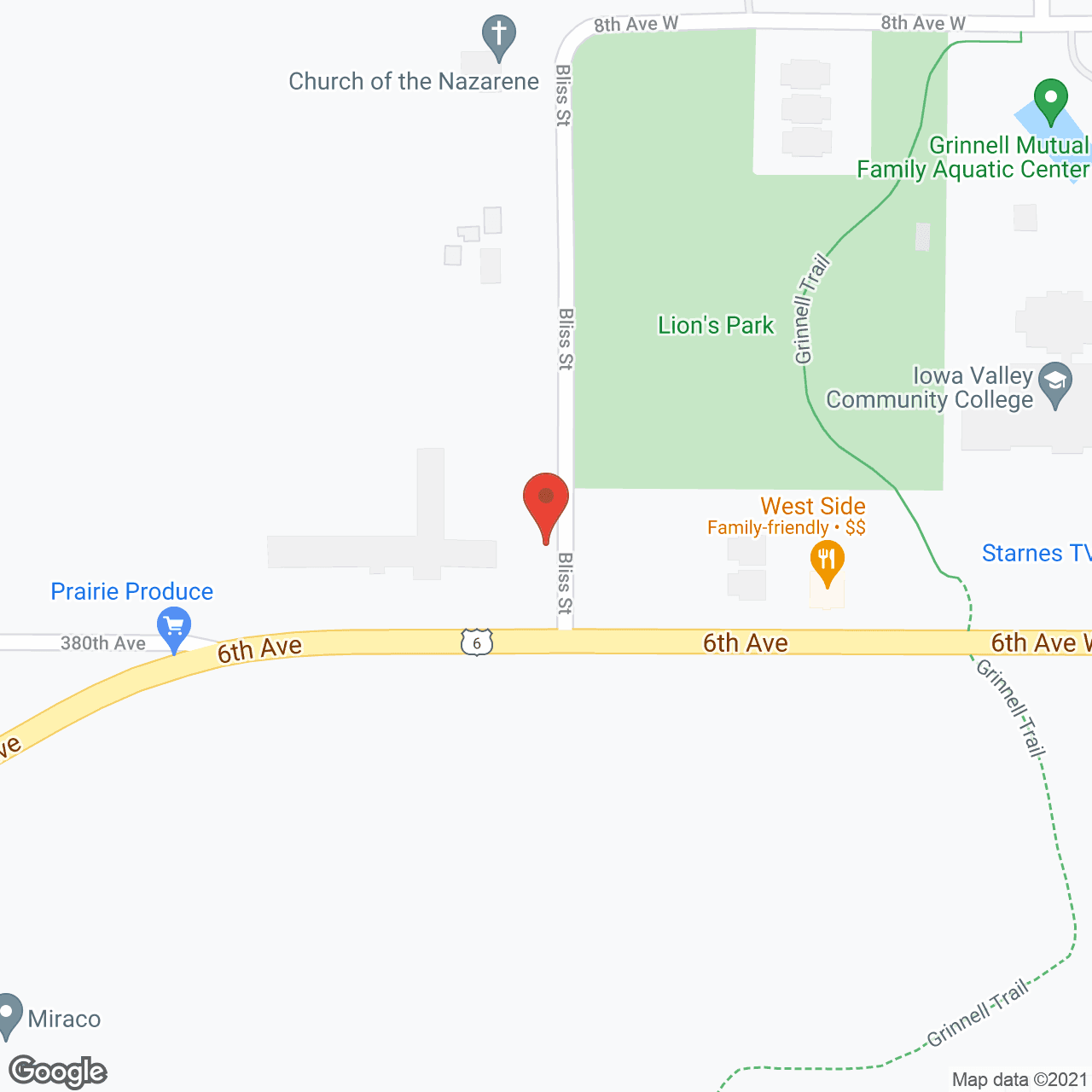 Friendship Manor Care Ctr in google map