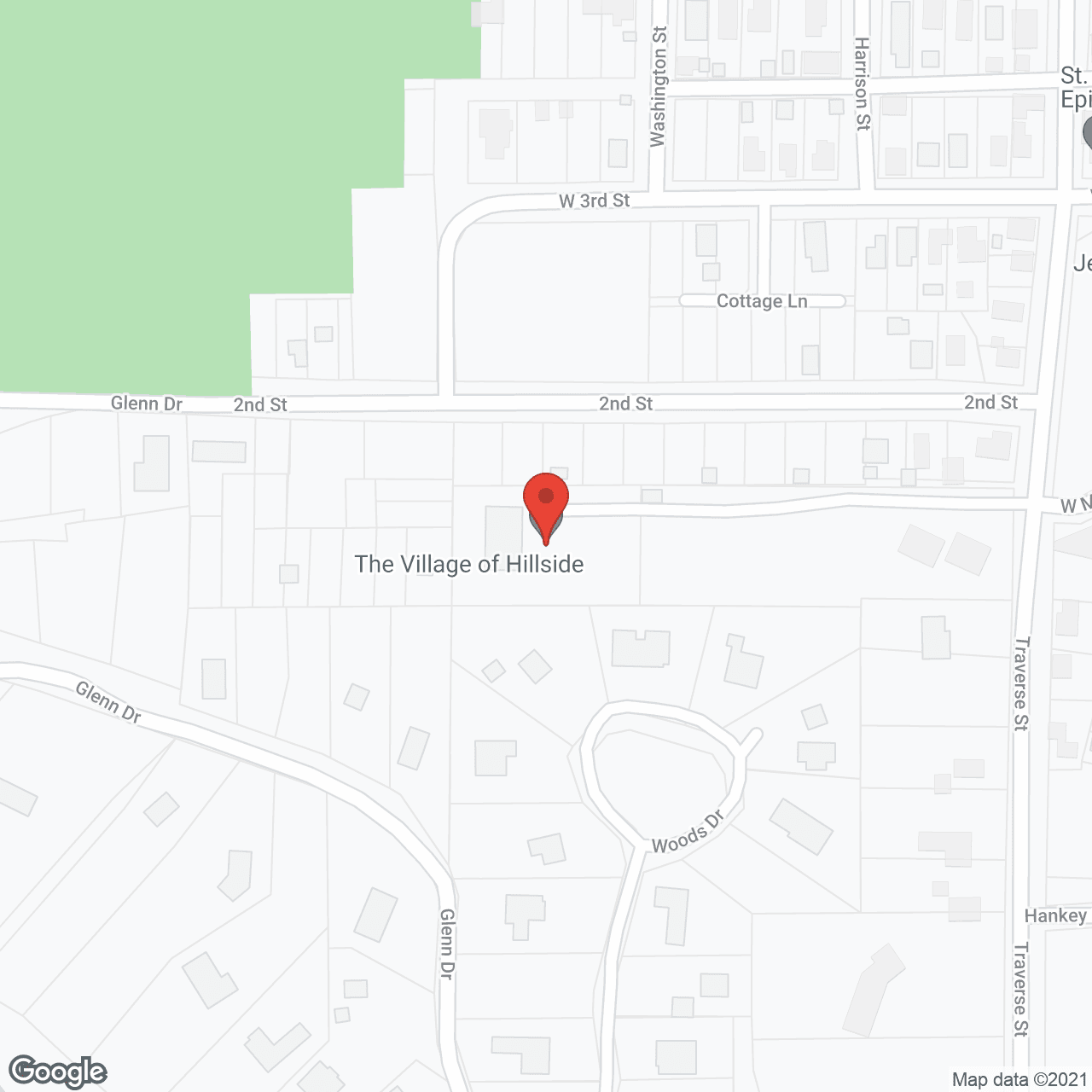 Hillside Senior Apartments in google map