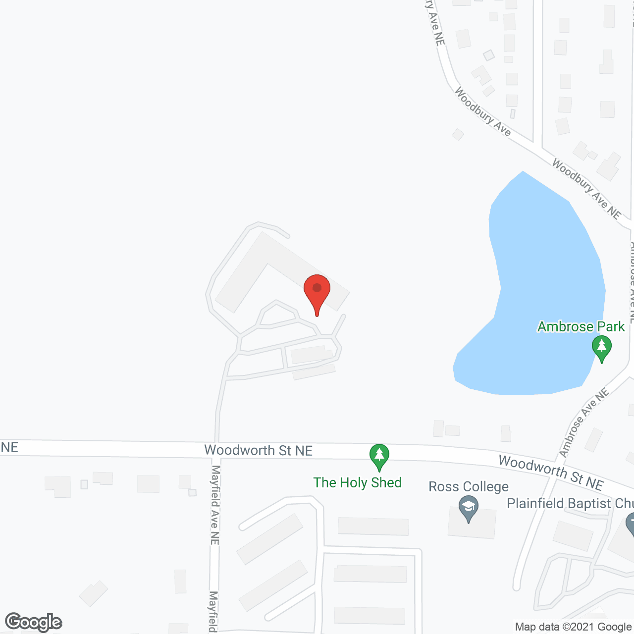 Ambrose Ridge Apartments in google map