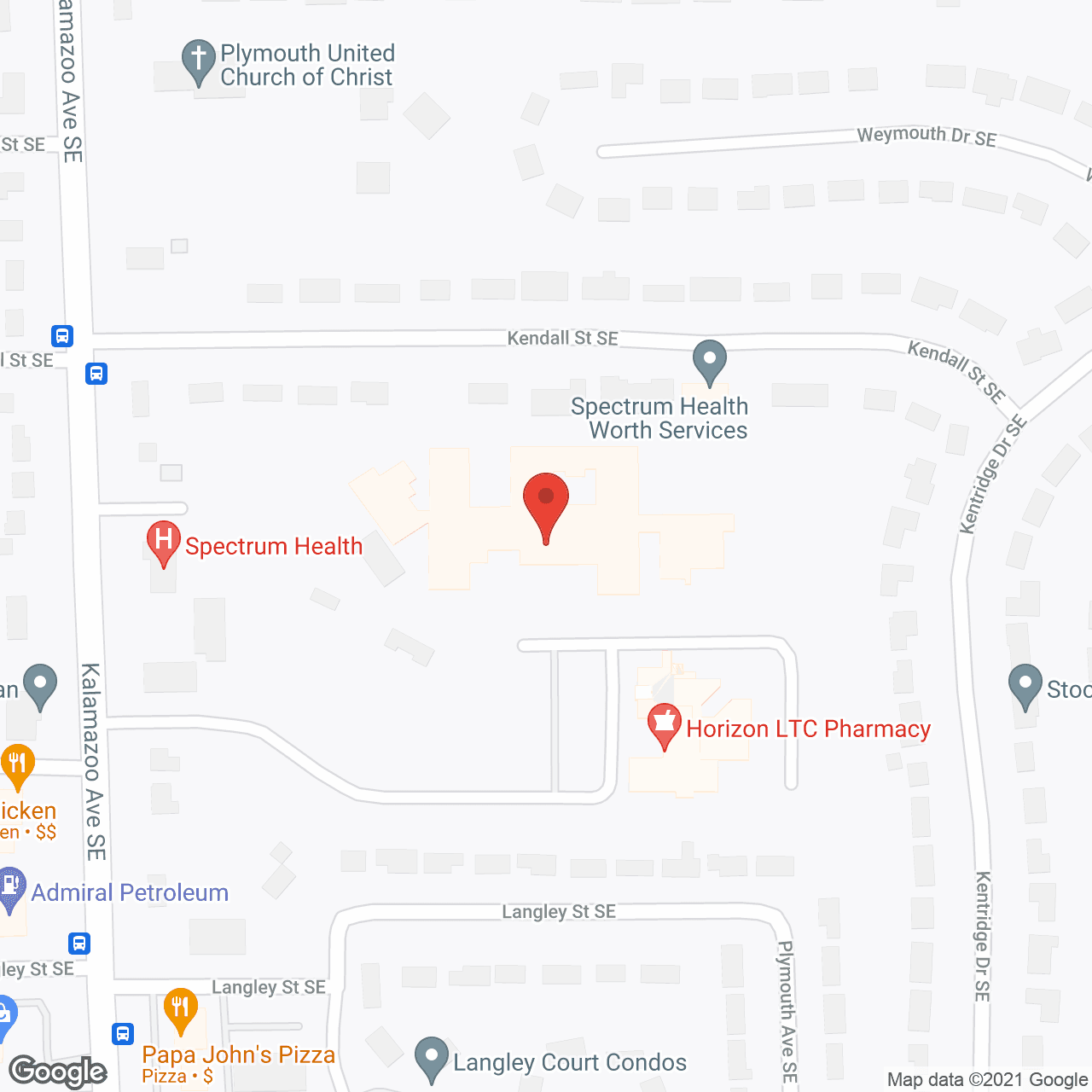 Grand Valley Health Ctr in google map