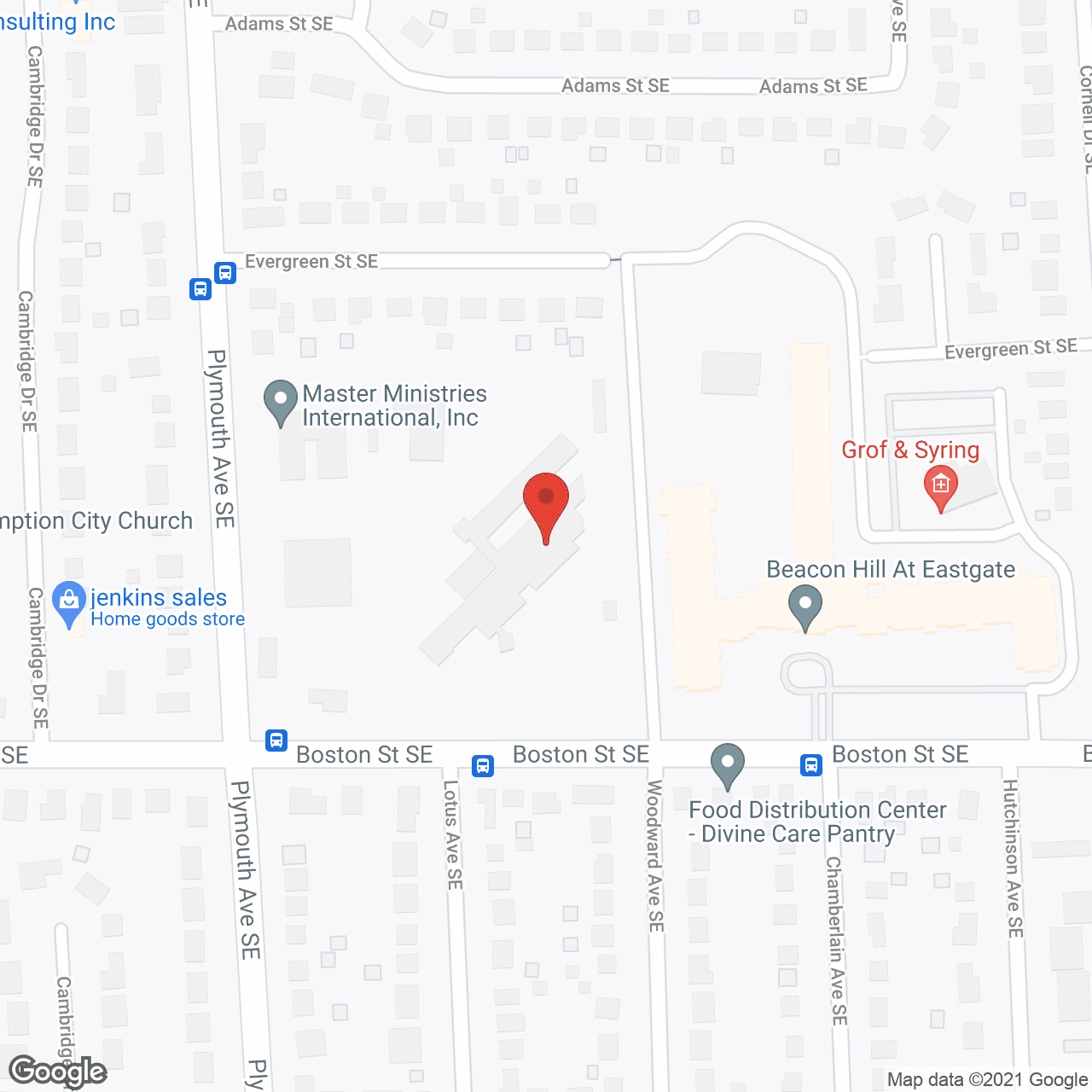 Michigan Christian Home in google map