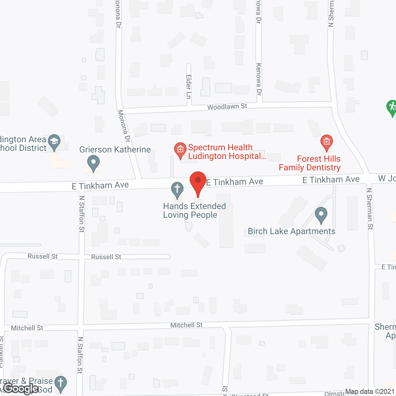 Baywood Nursing Home in google map