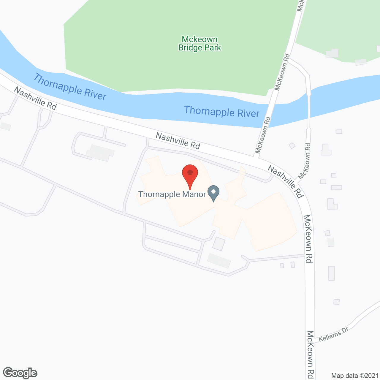Thornapple Manor in google map
