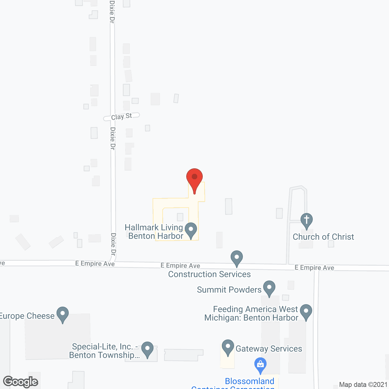 Servicemaster Rehabilitation in google map