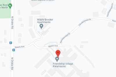 Friendship Village Kalamazoo in google map