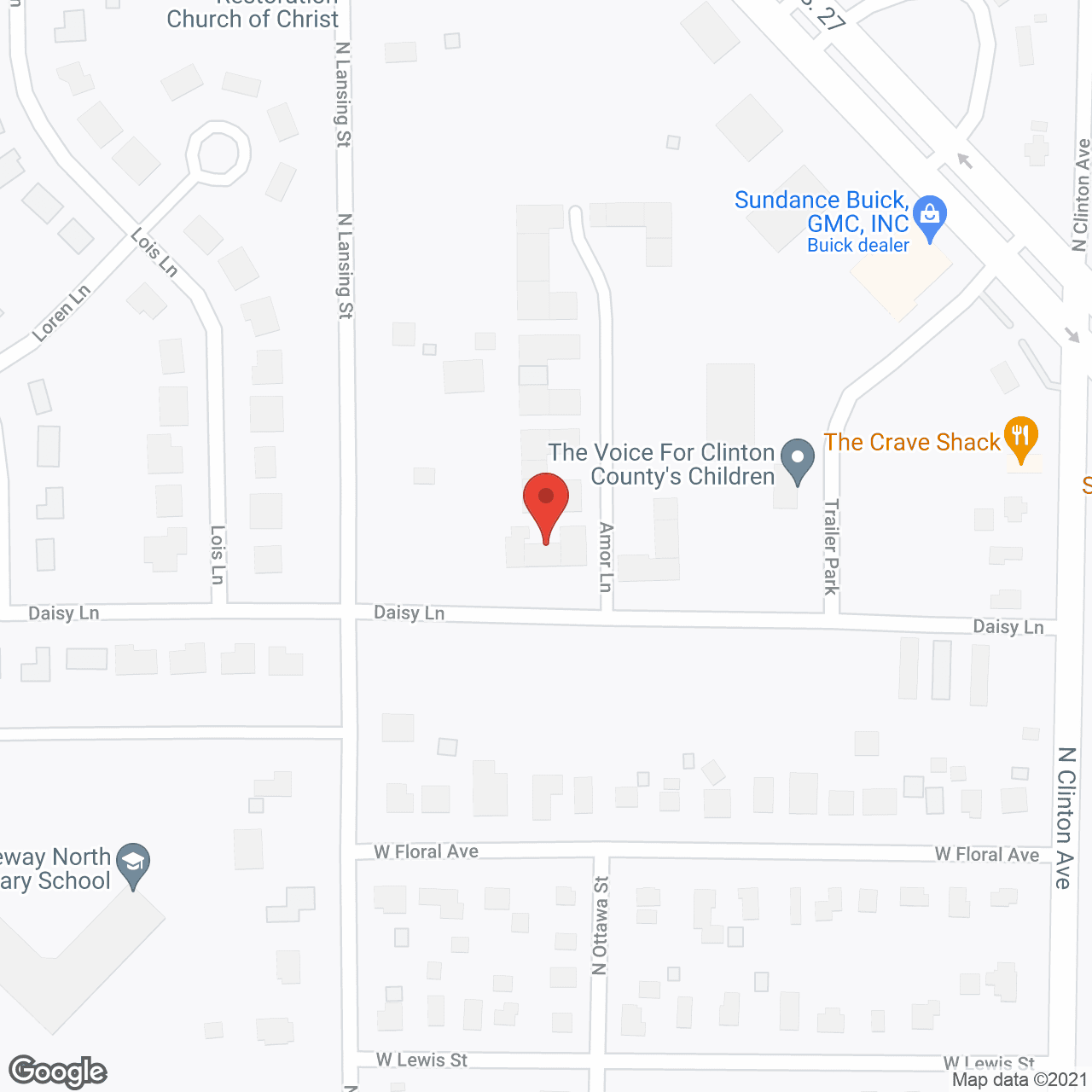 Point North Apartments in google map