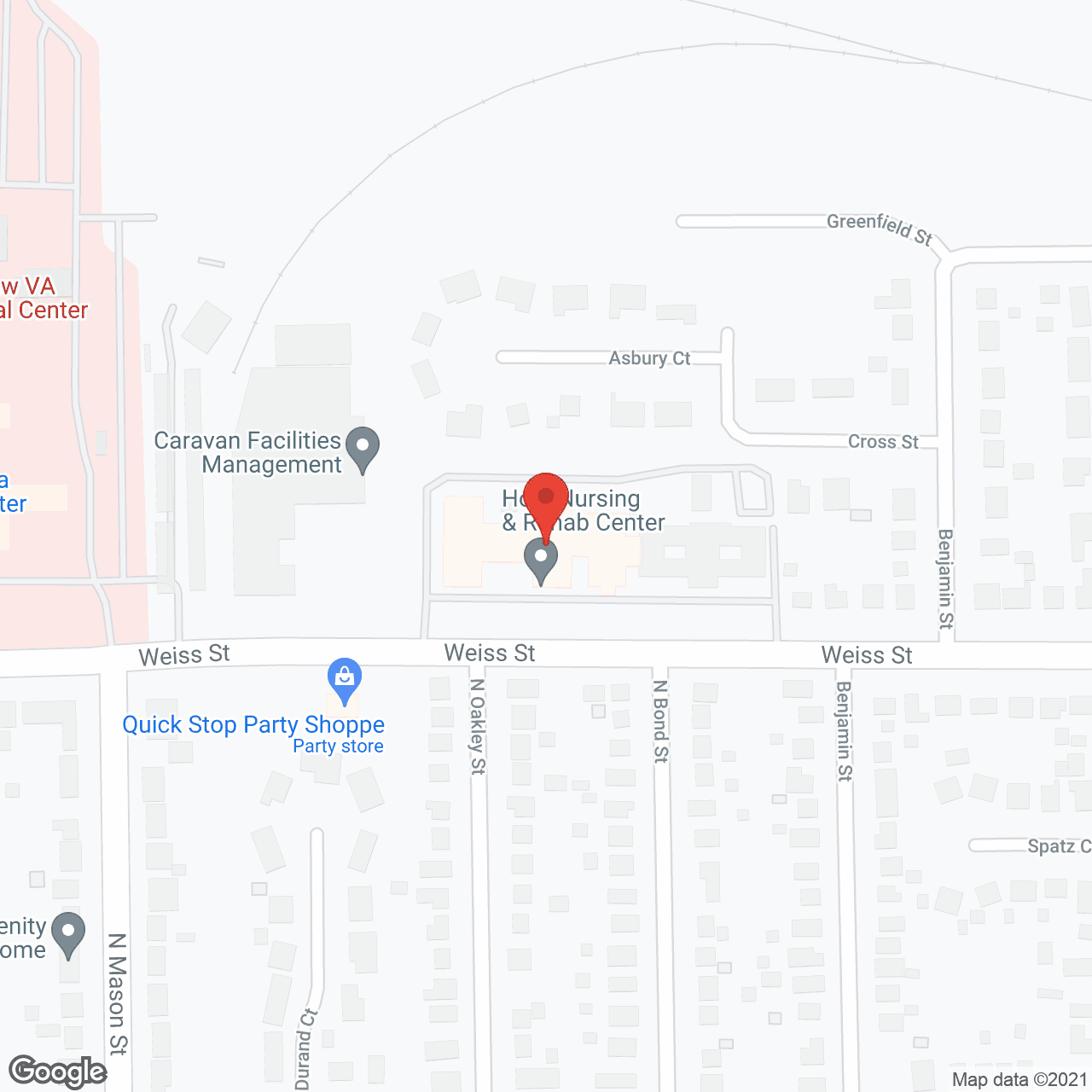 Hoyt Nursing Home in google map
